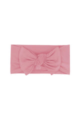 Knotted Bow Headband in Apple Blossom