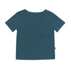 Toddler Crew Neck Tee in Atlantic
