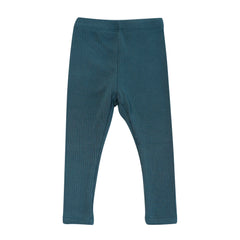 Ribbed Leggings in Atlantic