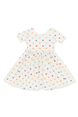 Twirl Dress in Pastel Mickey Mouse