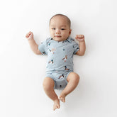 Bodysuit in Mallard Duck