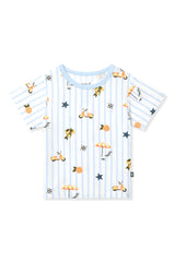 Toddler Basic Tee in Amalfi Coast