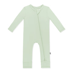 Zippered Romper in Basil