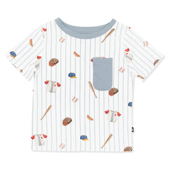 Toddler Crew Neck Tee in Home Run