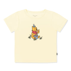 Toddler Basic Tee in Winnie the Pooh on Chamomile