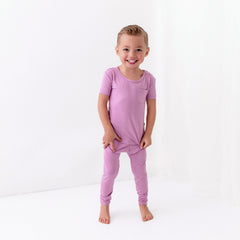 Short Sleeve with Pants Pajamas in Poi