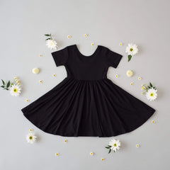 Twirl Dress in Midnight