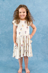 Pocket Dress in Mickey Mouse and Friends