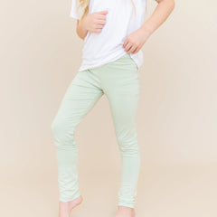 Toddler Leggings in Basil