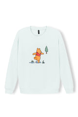 Women's Sweatshirt in Winnie the Pooh on Dew
