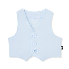 Tuxedo Vest in Breeze