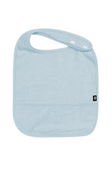 Terry Pocket Bib in Fog