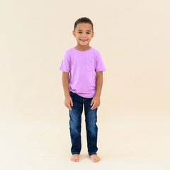 Toddler Crew Neck Tee in Poi