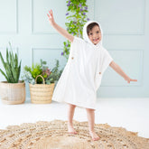Swim Poncho in Cloud