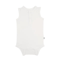 Sleeveless Bodysuit in Cloud