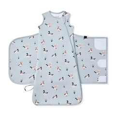 Sleep Bag Swaddler in Mallard Duck 0.5