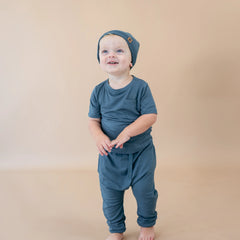 Bamboo Jersey Beanie in Atlantic