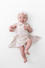 Polo Bodysuit Dress in Tennis