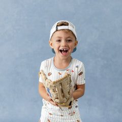 Short Sleeve Pajamas in Home Run