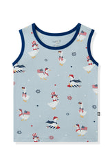 Toddler Tank Top in Patriotic Goose
