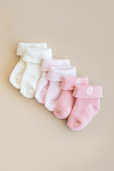 Baby 3-Pack Socks in Pastel