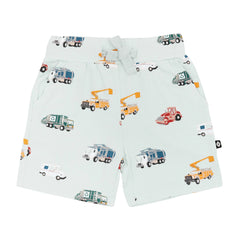 Drawstring Short in City Vehicles