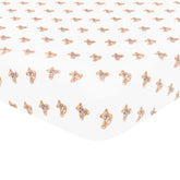 Mini Crib Sheet in Teddy Bear