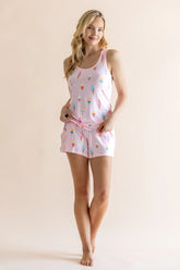 Women's Tank Set in Sakura Ice Cream