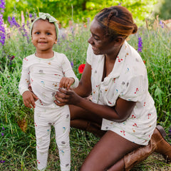 Long Sleeve Pajamas in Wildflower