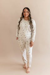 Women's Jogger Pajama Set in Starry Icon