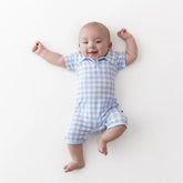 Polo Shortall in Gingham Breeze