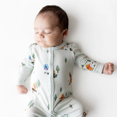 Romper in Winnie the Pooh Hundred Acre Wood
