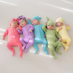 Zippered Footie in Poi
