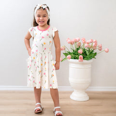 Pocket Dress in Tulip