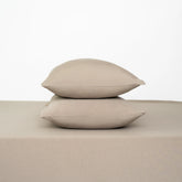 Fitted Sheet with Pillowcases in Almond