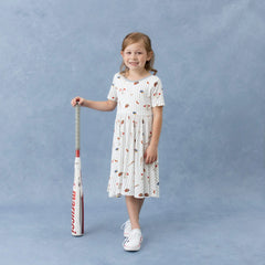 Twirl Dress in Home Run