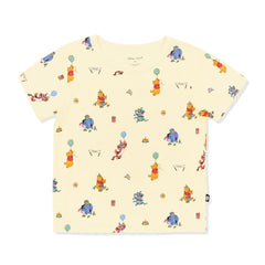 Toddler Basic Tee in Winnie the Pooh Celebration