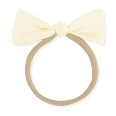 Tiny Nylon Bow in Chamomile