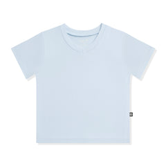 Toddler V-Neck Tee in Breeze