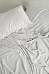 Bamboo Sateen Sheet Set in Dove Gray