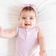 Sleeveless Bodysuit in Thistle
