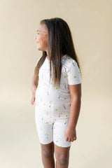 Short Sleeve Pajamas in Tennis