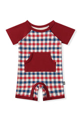 Shortall in Patriotic Gingham