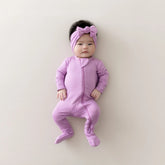 Zippered Footie in Poi