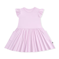 Pocket Dress in Thistle