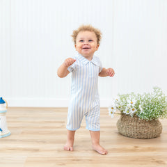 Polo Shortall in Small Mist Stripe