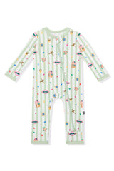 Zippered Romper in Honeydukes
