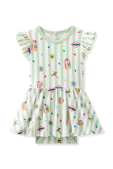 Twirl Bodysuit Dress in Honeydukes