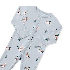 Romper in Mallard Duck