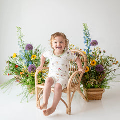 Short Sleeve Pajamas in Wildflower
